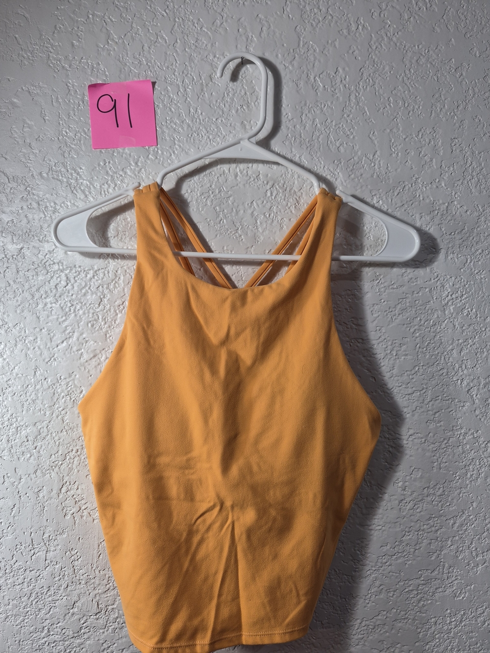 Jockey Women's Orange Activewear Top - MEDIUM